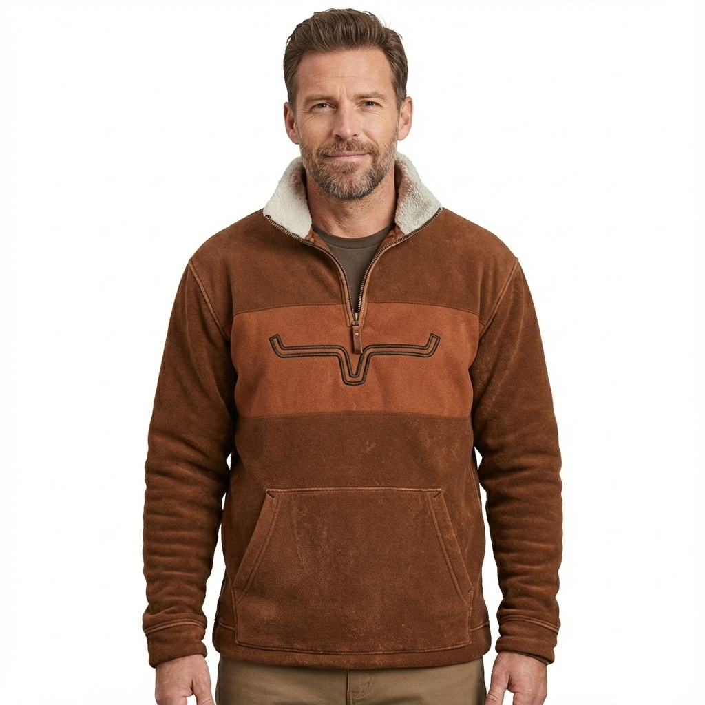 Men's Modern Zip Sweater in Soft Cotton