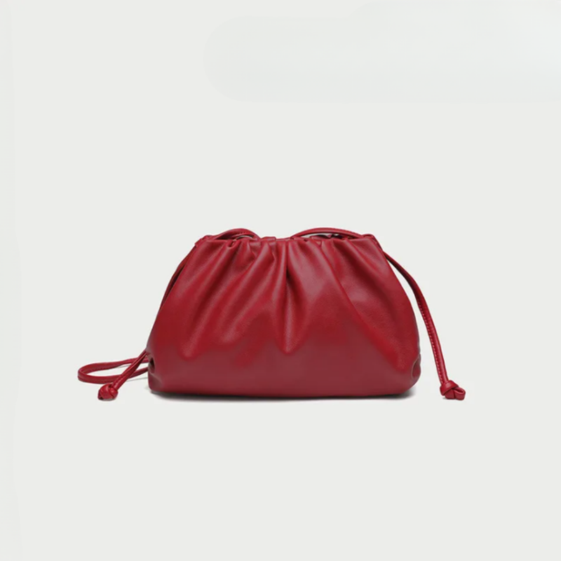 Kenny Women's Faux Leather Dumpling Handbag, view 6