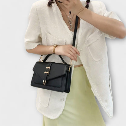 Polia Women's Faux Leather Flap Shoulder Bag, view 4