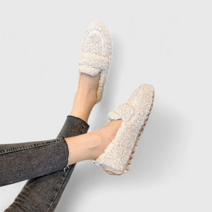 Karelyanne Women's Stitched Detail Loafers, view 1