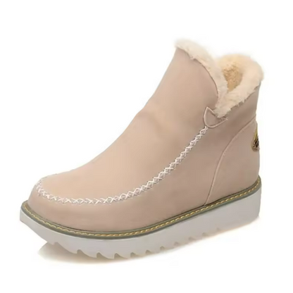 Tahlia Women's Faux Fur Lined Slip On Ankle Boots, view 5
