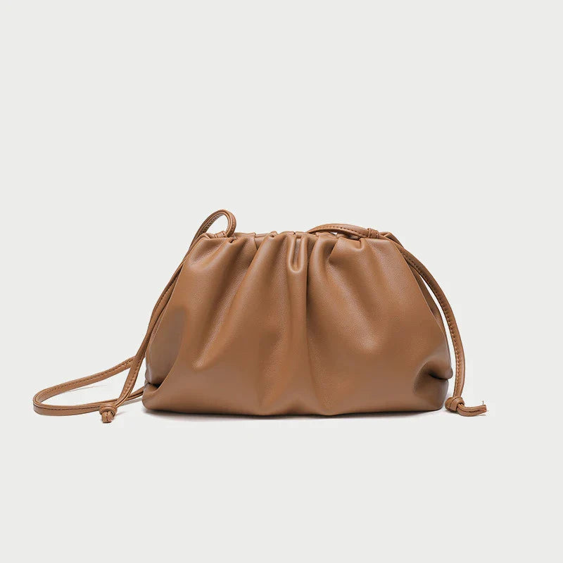 Kenny Women's Faux Leather Dumpling Handbag, view 5