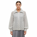Women's Cardigan with Sequins and Long Sleeves