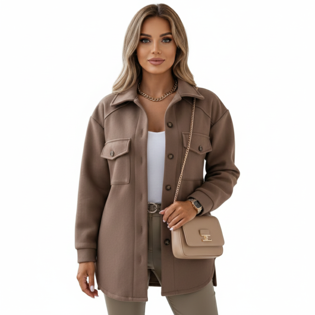 Women's Jacket with Windproof Feature