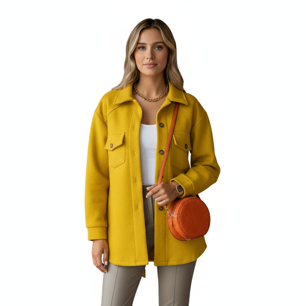 Women's Jacket with Windproof Feature