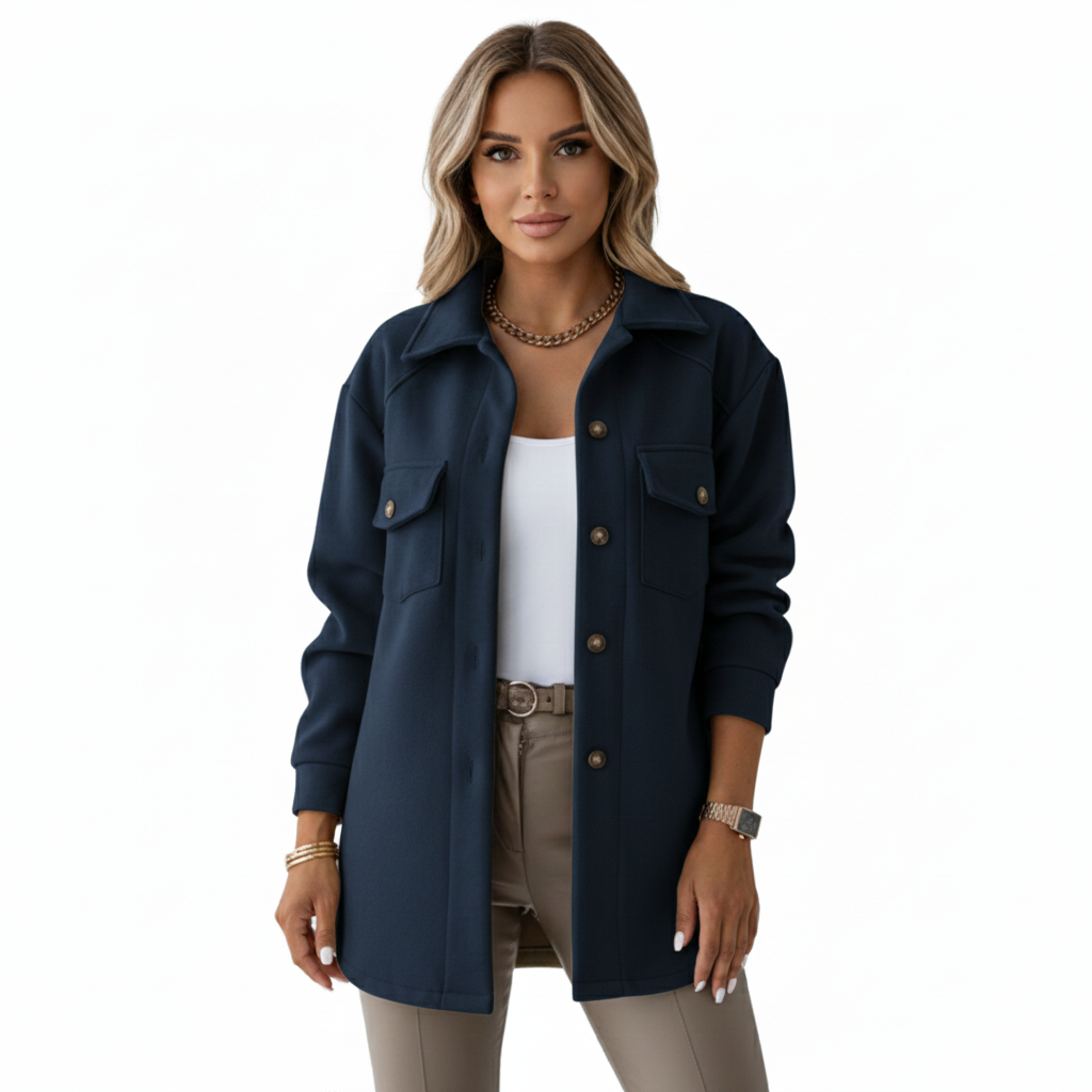 Women's Jacket with Windproof Feature