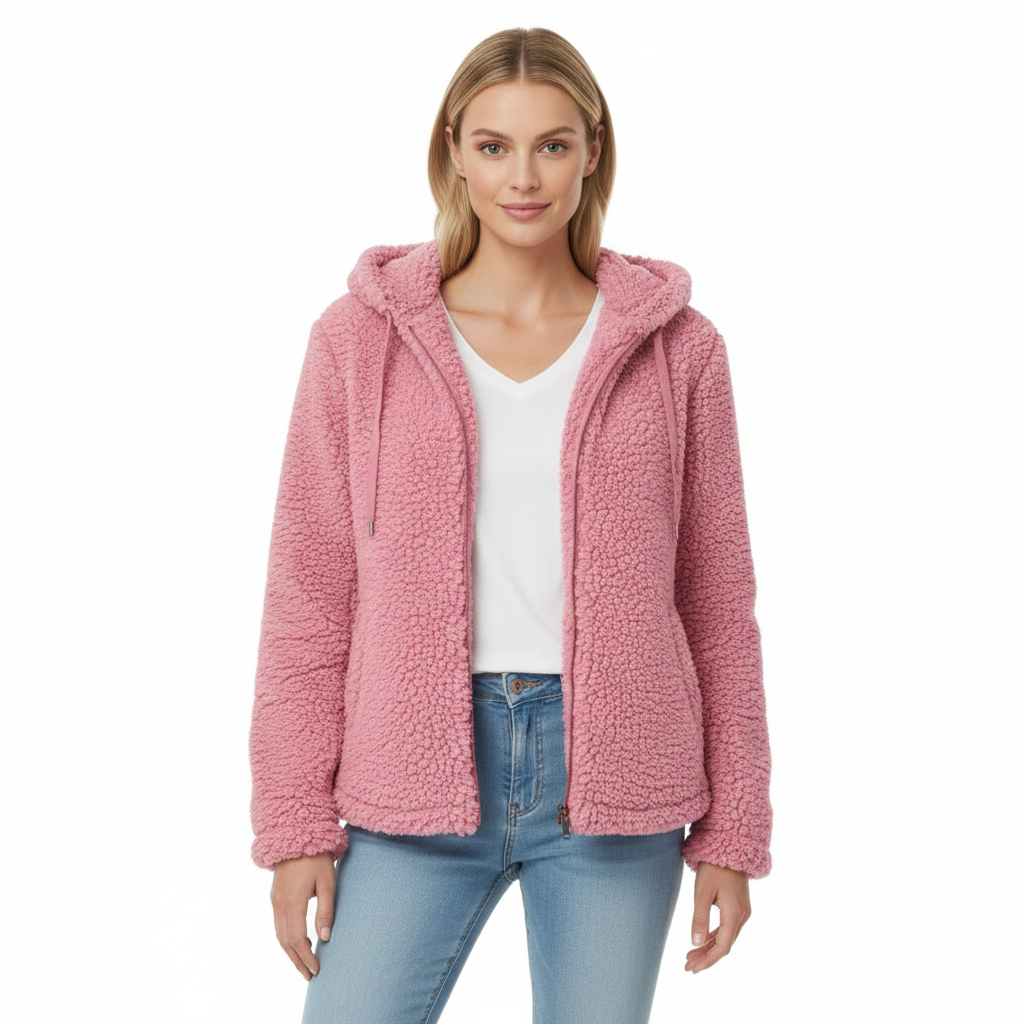 Women's Fleece Cardigan for Everyday Wear