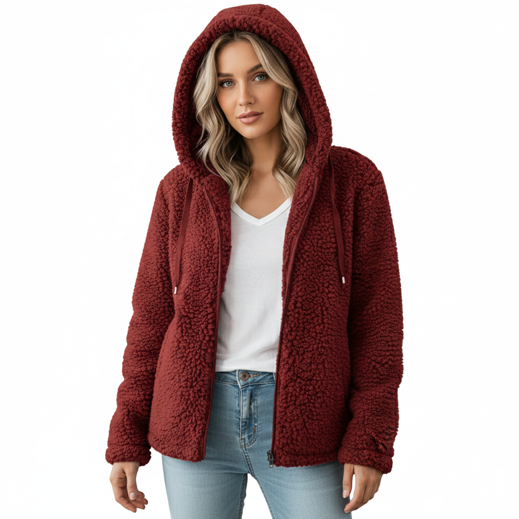 Women's Fleece Cardigan for Everyday Wear