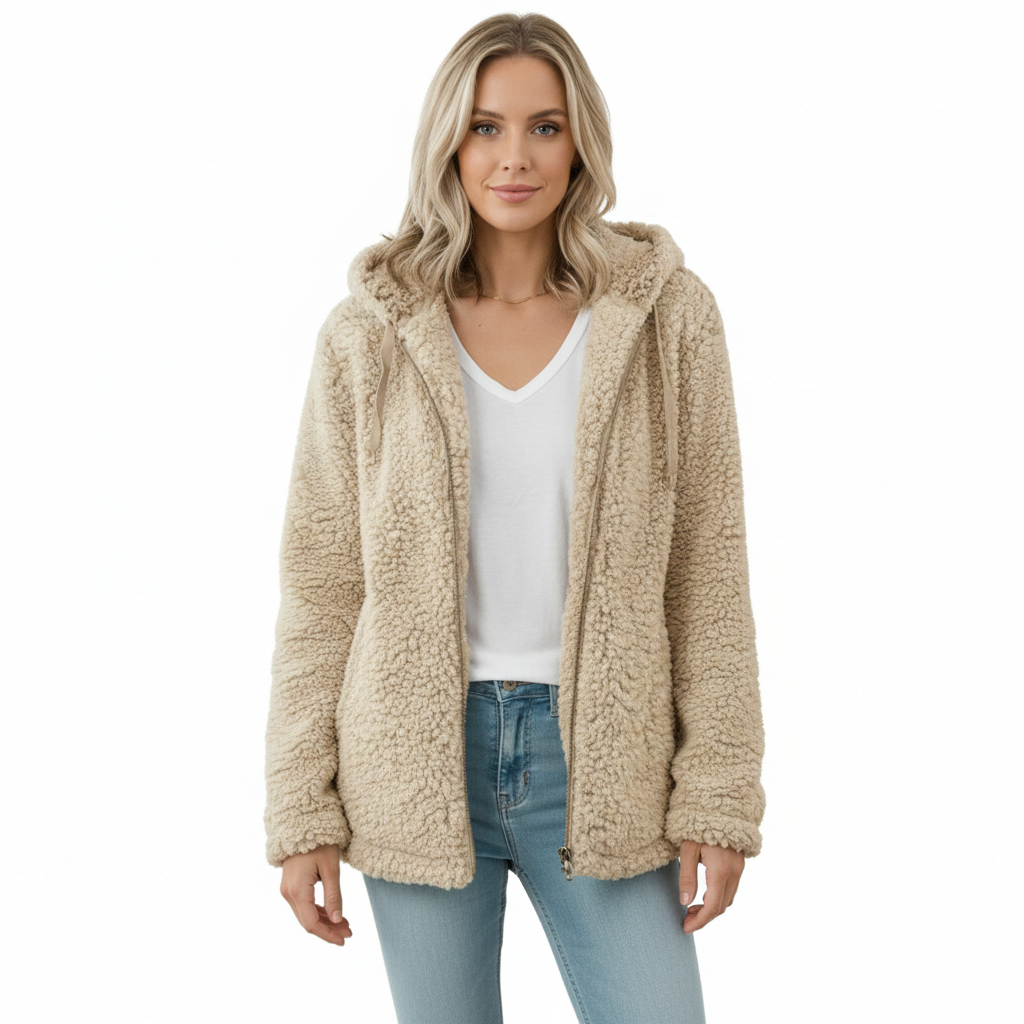 Women's Fleece Cardigan for Everyday Wear