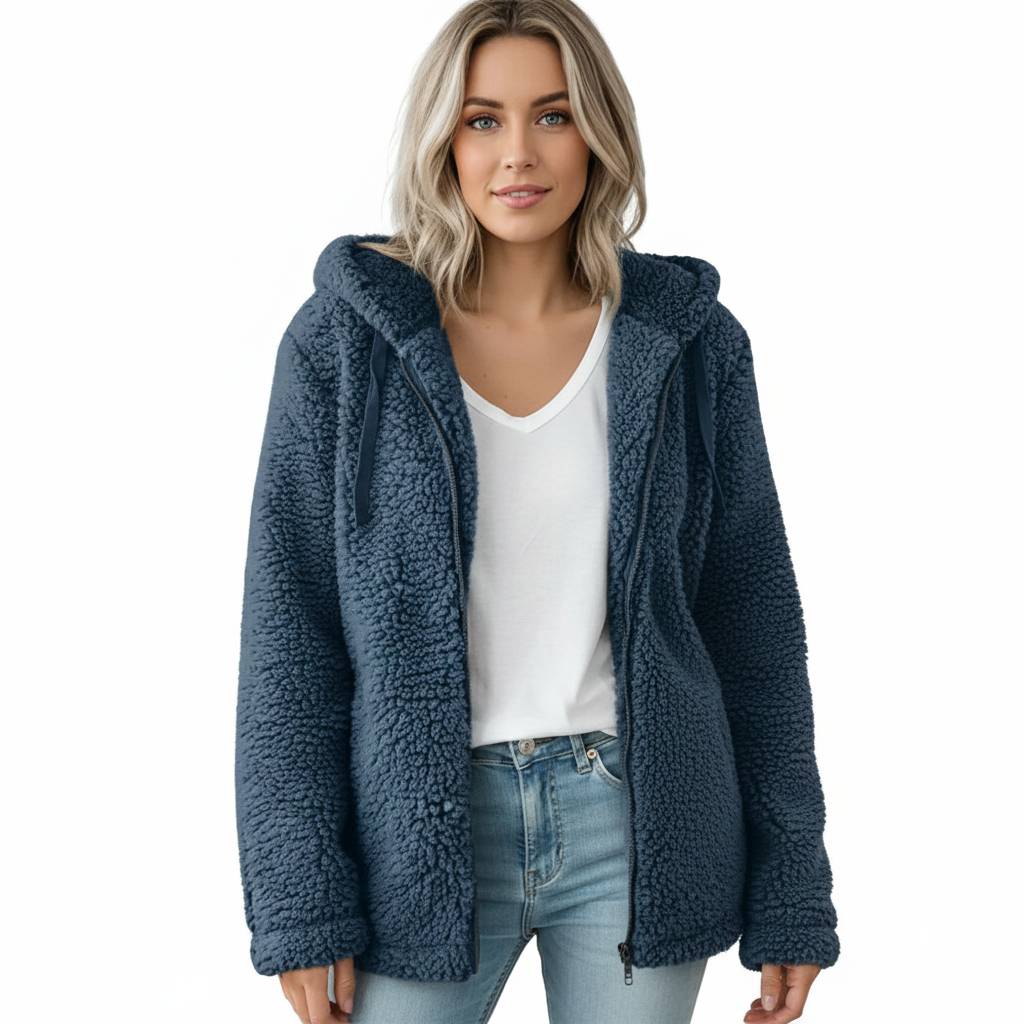 Women's Fleece Cardigan for Everyday Wear