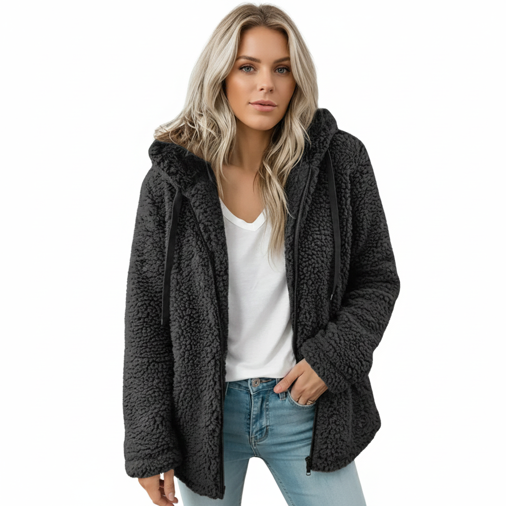 Women's Fleece Cardigan for Everyday Wear