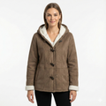 Women's Winter Jacket with Warm Lining and Hood