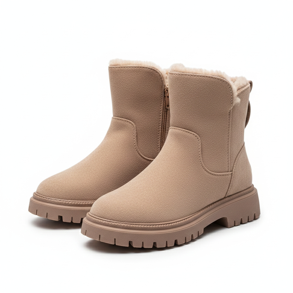 Women's Ankle Boots with Warm and Comfortable Style