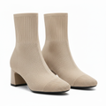 Women's Knit Boots with Elegant Design