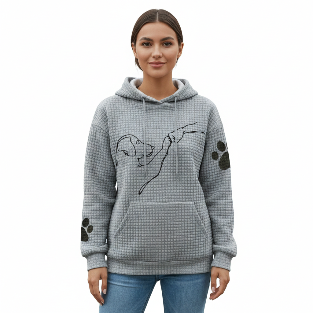 Women's Hoodie with Warm Fabric