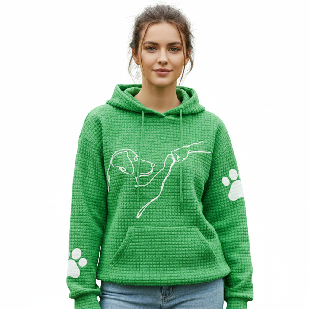 Women's Hoodie with Warm Fabric