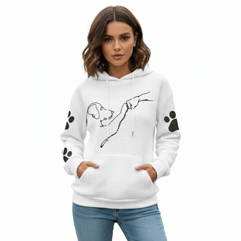 Women's Hoodie with Warm Fabric