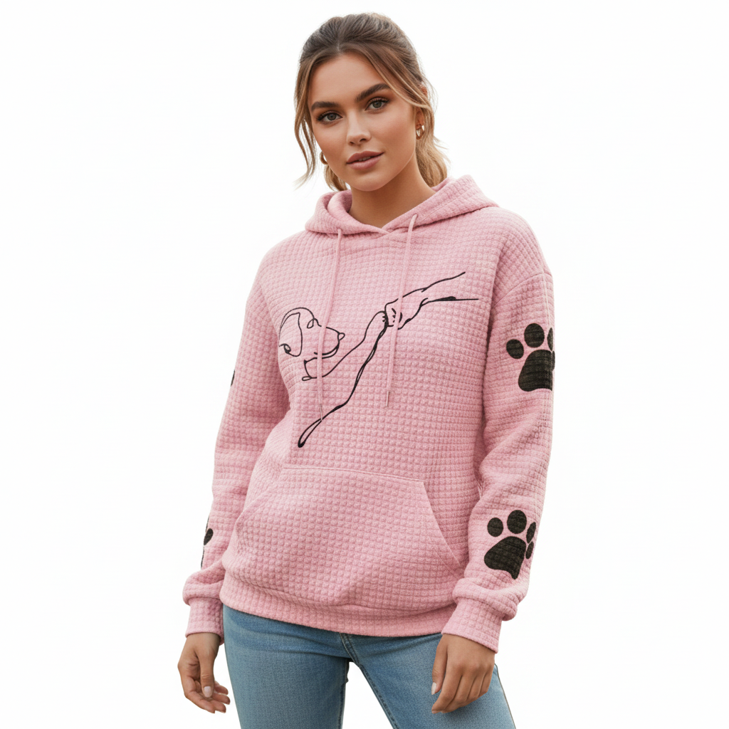 Women's Hoodie with Warm Fabric