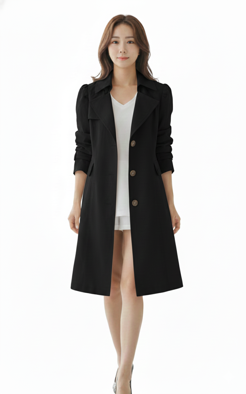 Women's Waterproof Trench Coat in Classic Style