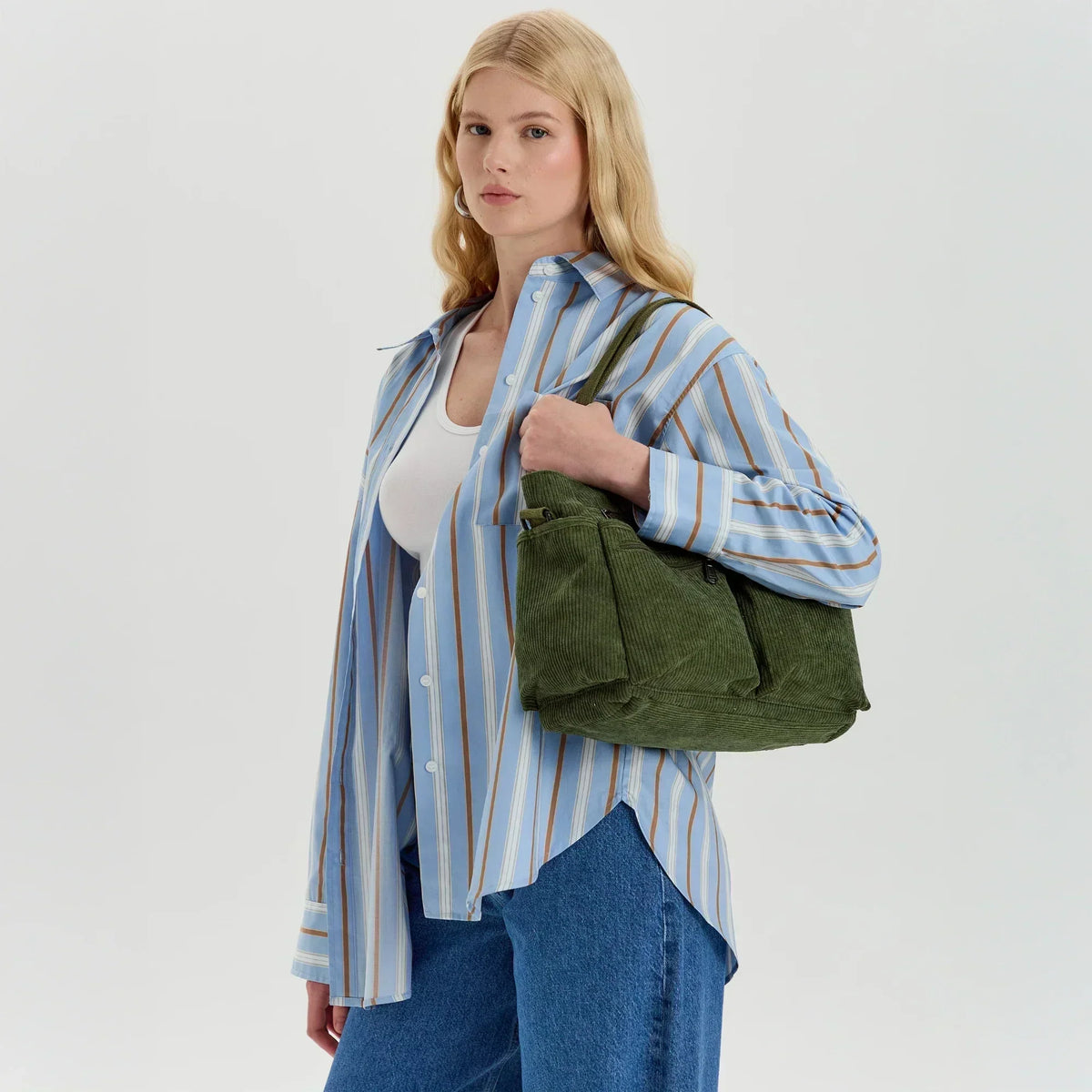 Kanna Women's Corduroy Crossbody Bag, view 9