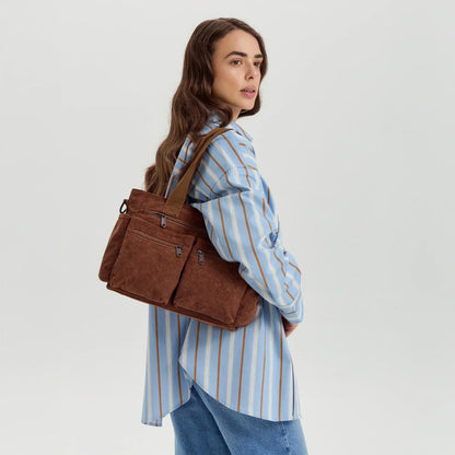 Kanna Women's Corduroy Crossbody Bag, view 14