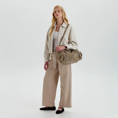 Launa Women's Faux Leather Crossbody Bag, view 43
