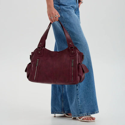Launa Women's Faux Leather Crossbody Bag, view 29