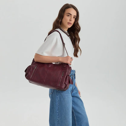 Launa Women's Faux Leather Crossbody Bag, view 31