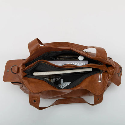 Launa Women's Faux Leather Crossbody Bag, view 22