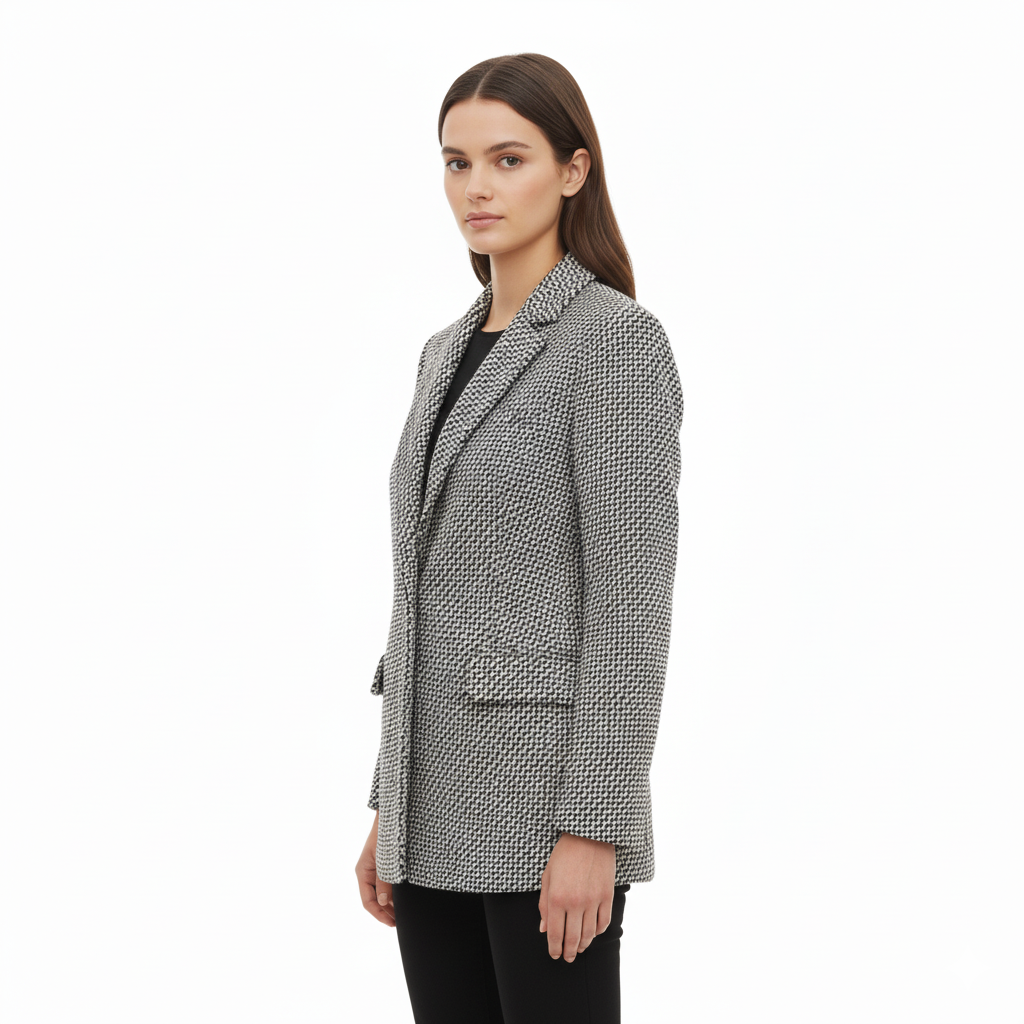 Women's Wool Coat with Warmth and Versatility for Winter