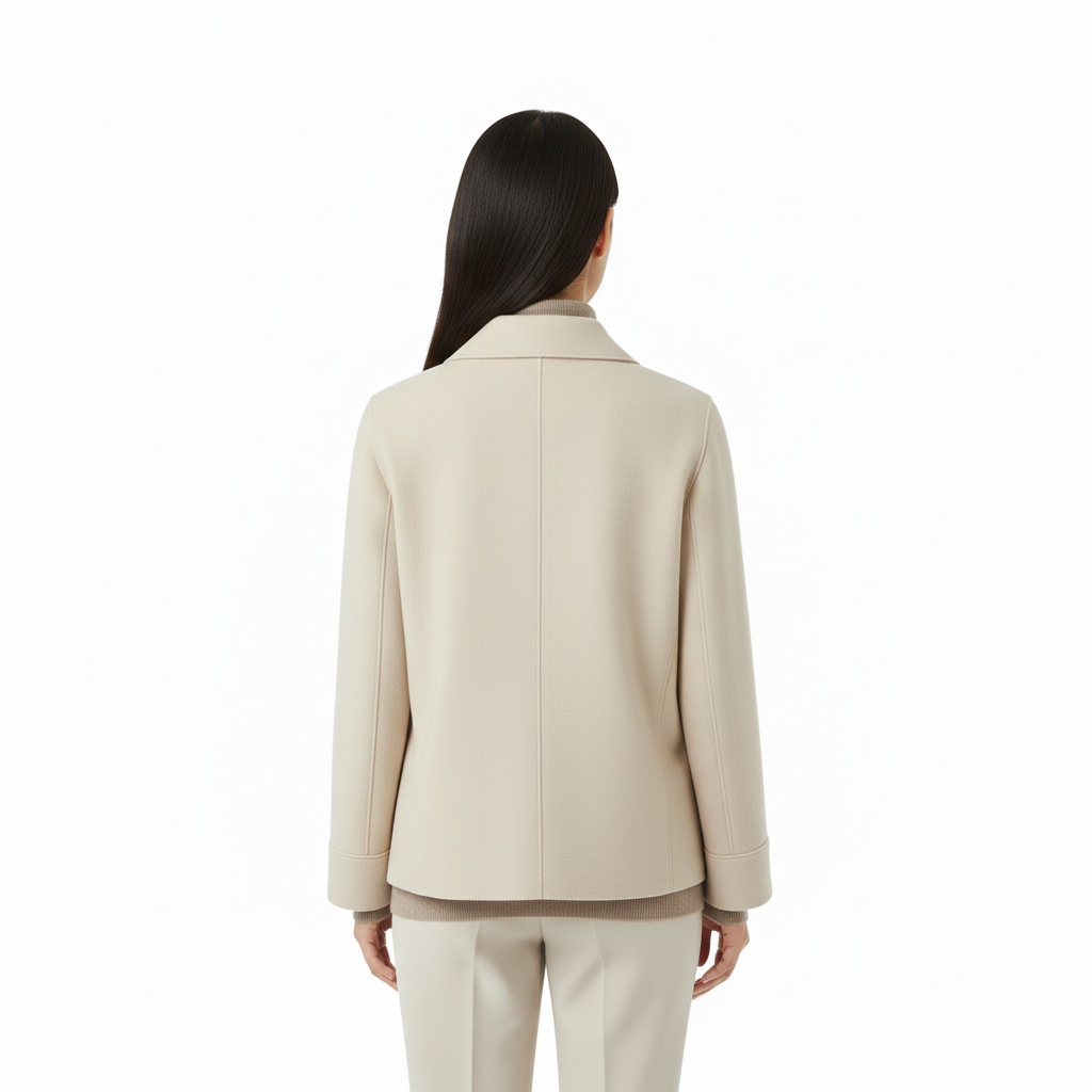 Women's Cotton Jacket with Timeless Style