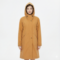 Women's Rain Jacket with Lightweight, Windproof Design and Adjustable Hood