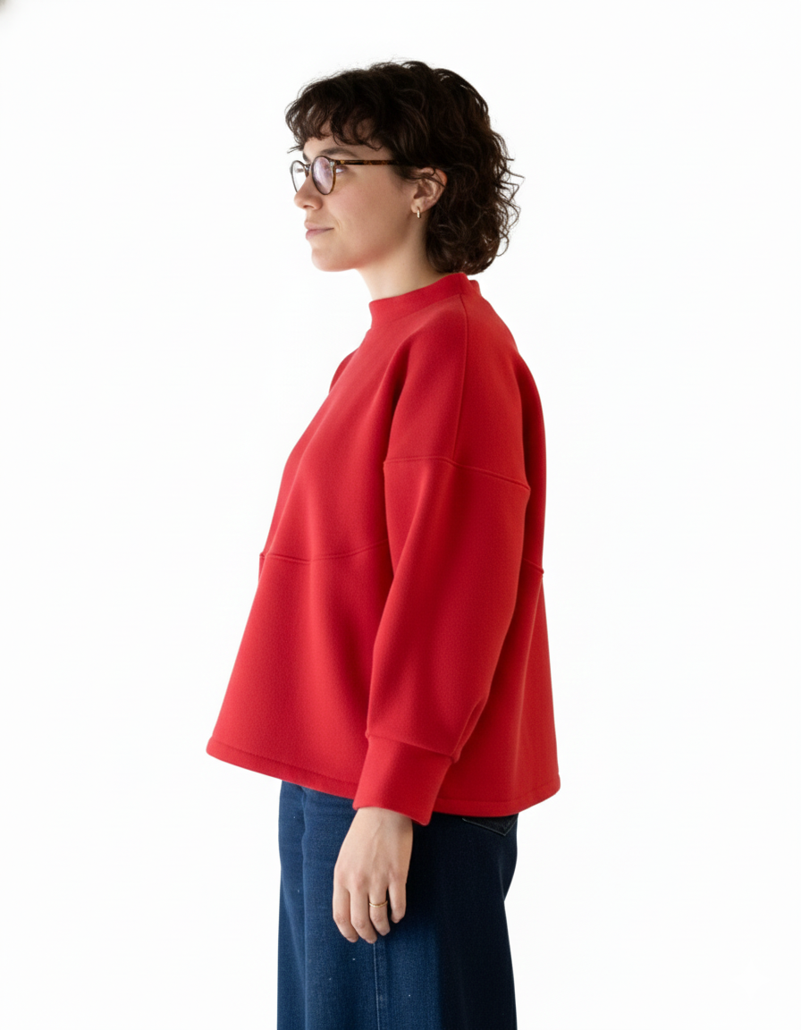 Women's Sweater in Red