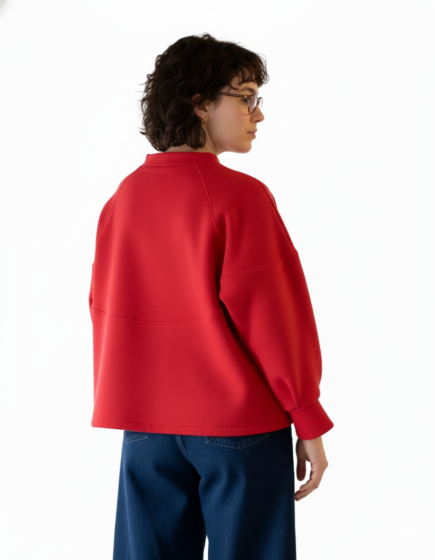 Women's Sweater in Red