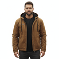 Men's Leather Jacket with Modern Design and Timeless Style