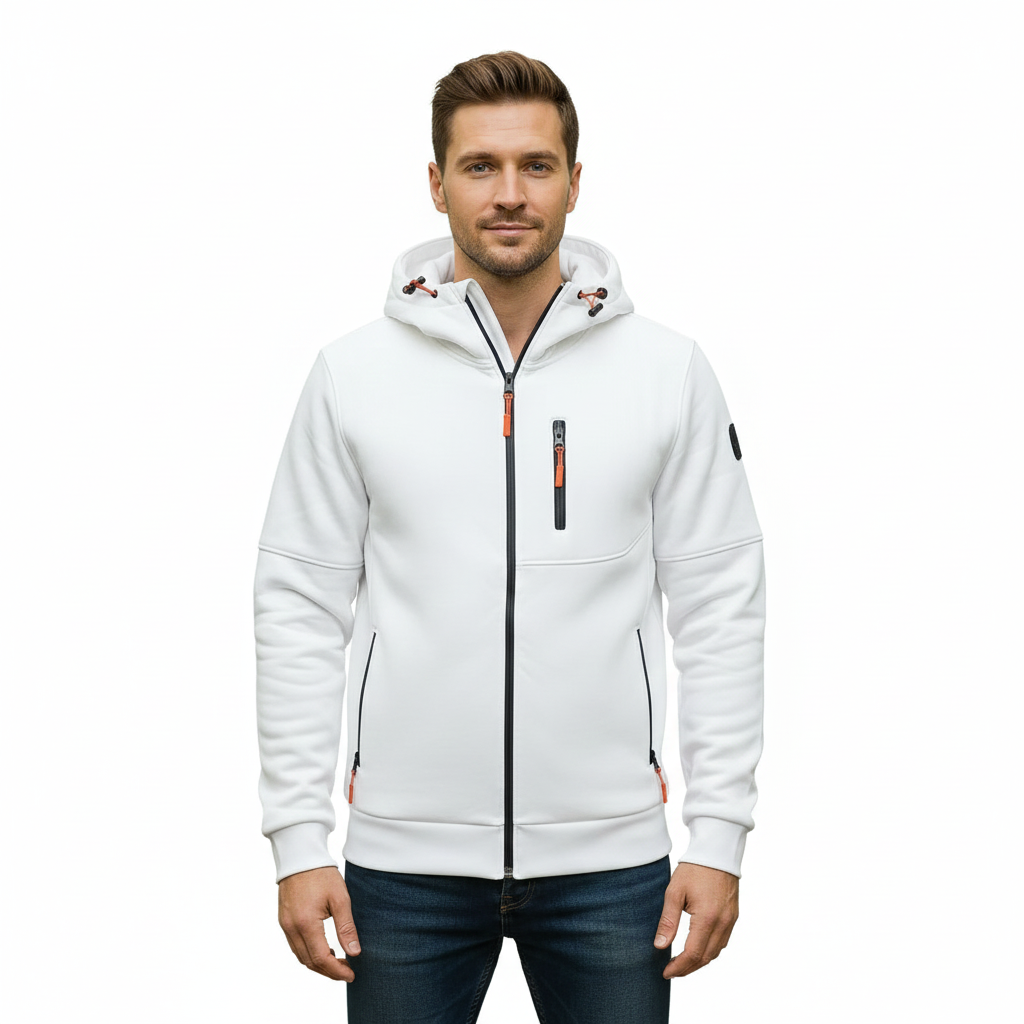 Men's Hoodie with Versatile Cotton Fabric