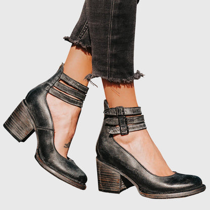 Clementine Women's Block Heel Western Boots, view 8