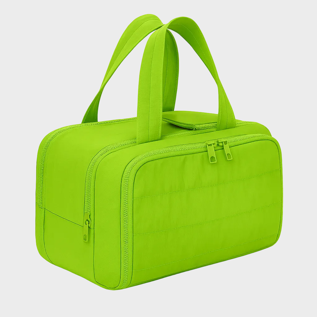 Ella Women's Wide Opening Taslan Toiletry Bag, view 10