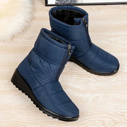 Blythe Women's Quilted Side Zip Ankle Boots, view 12
