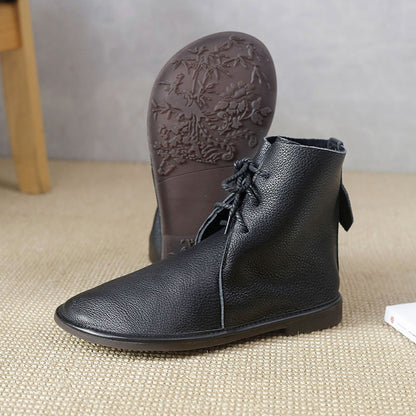 Laurel Women's Round Toe Lace Up Ankle Boots, view 8