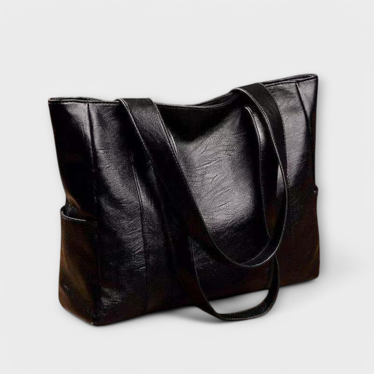 Cromo Women's Vintage Leather Handbag, view 3
