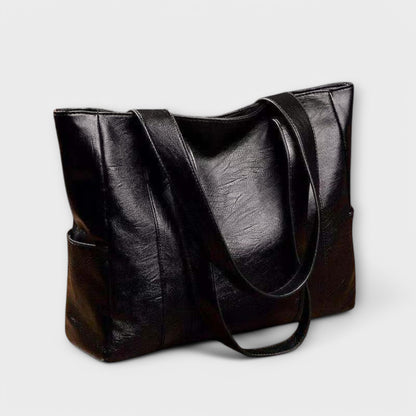 Cromo Women's Vintage Leather Handbag, view 3