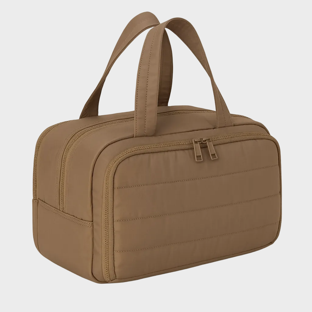 Ella Women's Wide Opening Taslan Toiletry Bag, view 14