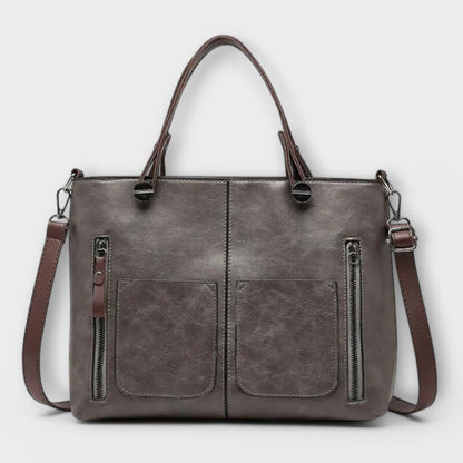 Eline Women's Classic Leather Handbag, view 4