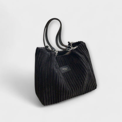 Xella Women's Corduroy Shoulder Bag, view 5