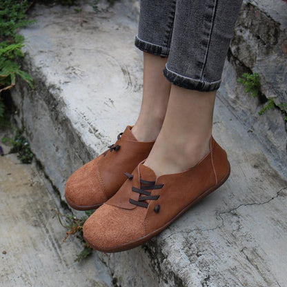 Fern Women's Contrast Stitch Slip On Loafers, view 3