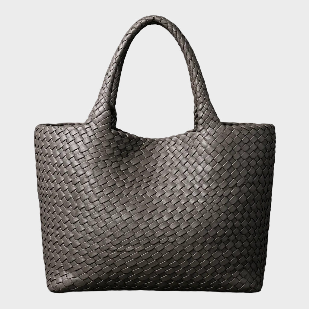 Lana Women's Woven Texture Tote Bag, view 6