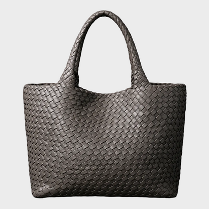 Lana Women's Woven Texture Tote Bag, view 6