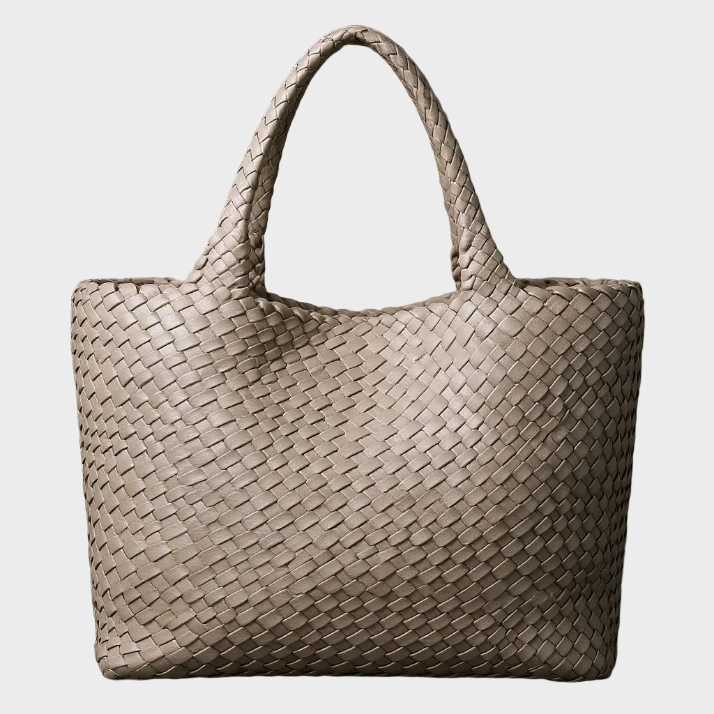 Lana Women's Woven Texture Tote Bag, view 7