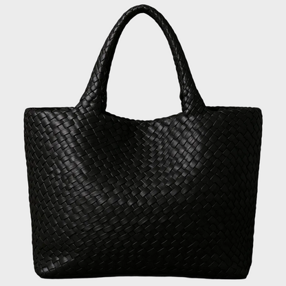 Lana Women's Woven Texture Tote Bag, view 8